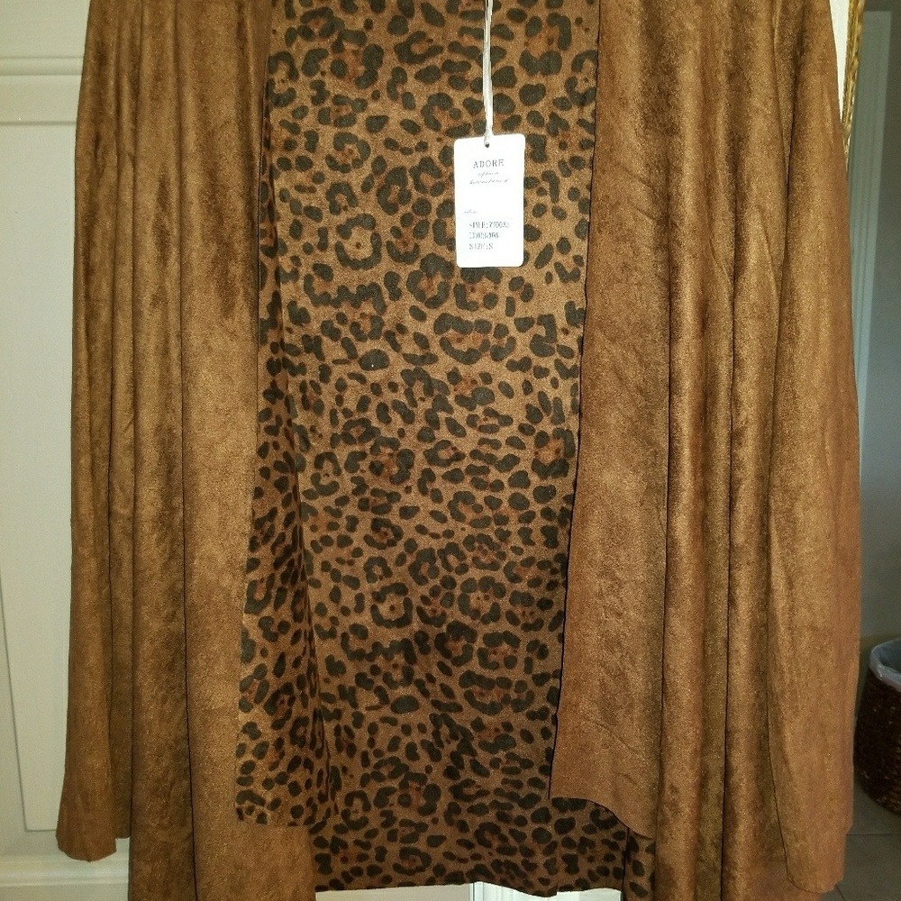 Ladies open swing jacket